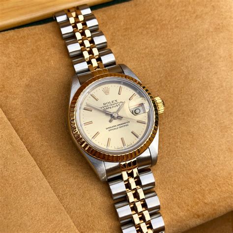 ladies steel rolex datejust|ladies rolex datejust two tone.